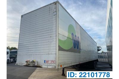 Renders Closed box semi-trailer