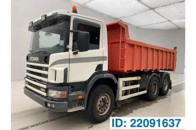 Scania 114.380 - 6x4 - double use: tipper/tractor head