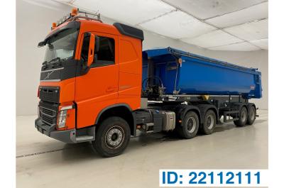 Volvo FH 500 - 6x4 with tipper trailer