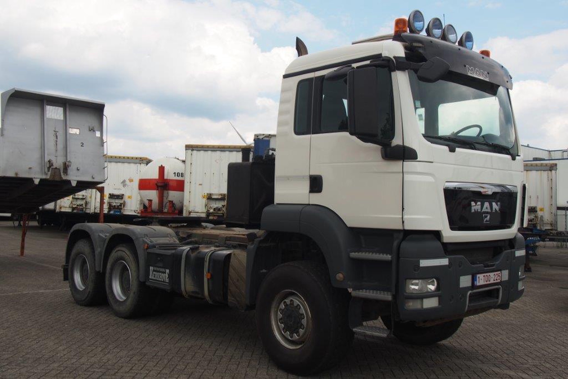 MAN TGS 33.440 - 6x6 - tractor/tipper double use